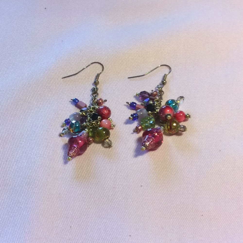 Cluster Bead Earrings